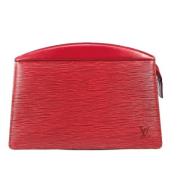 Pre-owned Leather louis-vuitton-bags Louis Vuitton Vintage , Red , Dam...