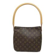 Pre-owned Canvas louis-vuitton-bags Louis Vuitton Vintage , Brown , Da...