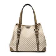 Pre-owned Canvas shoulder-bags Celine Vintage , Beige , Dames