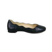 Pre-owned Leather flats Alexandre Birman Pre-owned , Black , Dames