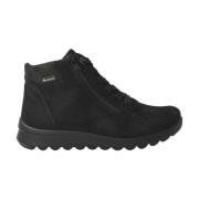 Zwarte Veters Gore-Tex Damesschoenen ara , Black , Dames