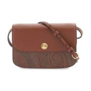 Stijlvolle Leren Tas Etro , Brown , Dames