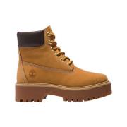 Stone Street Waterdichte Veterschoenen Timberland , Brown , Dames