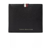 Portemonnees Zwart Tommy Hilfiger , Black , Heren