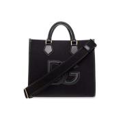 Stijlvolle Leren Tas Dolce & Gabbana , Black , Dames