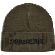 Khaki Jongens Beanie X60277 Zadig & Voltaire , Green , Heren