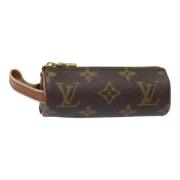 Pre-owned Canvas pouches Louis Vuitton Vintage , Brown , Dames