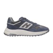 Iconische Suède Sneakers voor Mannen Hogan , Blue , Heren