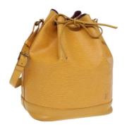 Pre-owned Leather louis-vuitton-bags Louis Vuitton Vintage , Yellow , ...