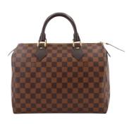 Pre-owned Canvas louis-vuitton-bags Louis Vuitton Vintage , Brown , Da...