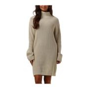 Chunky Loose Sweater Jurk Calvin Klein , Beige , Dames