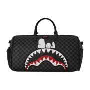 Zwart Chillin Grote Duffle Tas Sprayground , Black , Unisex