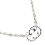 Pre-owned Silver necklaces Gucci Vintage , Gray , Dames