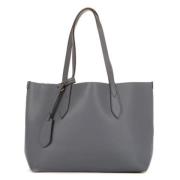 Pre-owned Leather totes Burberry Vintage , Blue , Dames