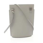 Pre-owned Leather shoulder-bags Loewe Pre-owned , Gray , Dames