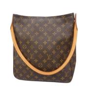 Pre-owned Canvas louis-vuitton-bags Louis Vuitton Vintage , Brown , Da...