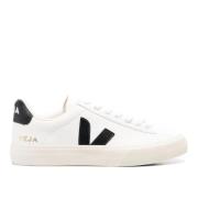 Witte Sneakers met Logodetail Veja , White , Heren