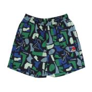 Mineral Blue All Over Print Shorts Puma , Multicolor , Heren