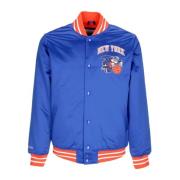 New York Knicks Bomberjack Mitchell & Ness , Blue , Heren