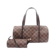 Pre-owned Leather louis-vuitton-bags Louis Vuitton Vintage , Brown , D...