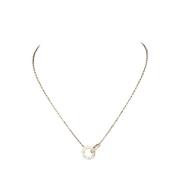 Pre-owned Metal necklaces Cartier Vintage , Gray , Dames