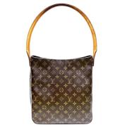 Pre-owned Fabric louis-vuitton-bags Louis Vuitton Vintage , Brown , Da...