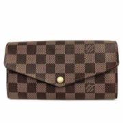 Pre-owned Fabric wallets Louis Vuitton Vintage , Brown , Dames