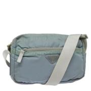 Pre-owned Nylon prada-bags Prada Vintage , Blue , Dames