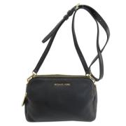 Pre-owned Leather shoulder-bags Michael Kors Pre-owned , Black , Dames