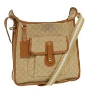 Pre-owned Canvas louis-vuitton-bags Louis Vuitton Vintage , Beige , Da...