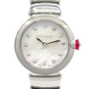 Pre-owned Stainless Steel watches Bvlgari Vintage , Gray , Dames