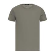 Katoenen T-shirt Tom Ford , Gray , Heren