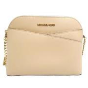 Pre-owned Leather shoulder-bags Michael Kors Pre-owned , Beige , Dames