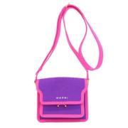 Pre-owned Canvas crossbody-bags Marni Pre-owned , Purple , Dames