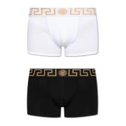 Twee-pack boxershorts Versace , Black , Heren