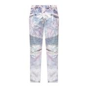 Jeans in slimme stijl Balmain , Pink , Heren