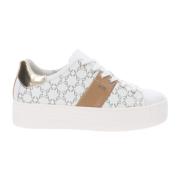 Leren Sneakers voor Vrouwen Nerogiardini , White , Dames