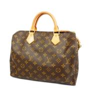 Pre-owned Fabric louis-vuitton-bags Louis Vuitton Vintage , Brown , Da...