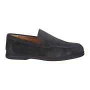 Elegante Heren Loafers Doucal's , Blue , Heren