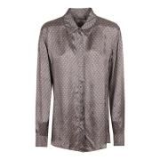 Roze Clavel Tris Shirt Dries Van Noten , Brown , Dames