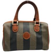 Pre-owned Canvas fendi-bags Fendi Vintage , Brown , Dames