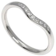 Pre-owned Platinum rings Tiffany & Co. Pre-owned , Gray , Dames