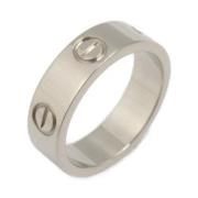 Pre-owned White Gold rings Cartier Vintage , Gray , Dames