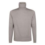 Merino Turtleneck Sweater Drumohr , Beige , Heren