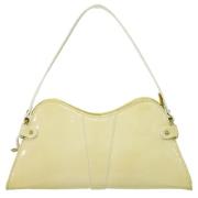 Pre-owned Leather fendi-bags Fendi Vintage , Beige , Dames