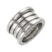 Pre-owned White Gold rings Bvlgari Vintage , Gray , Dames