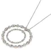 Pre-owned Platinum necklaces Tiffany & Co. Pre-owned , Gray , Dames