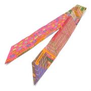 Pre-owned Silk scarves Hermès Vintage , Multicolor , Dames