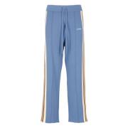 Blauwe viscose sweatpants met elastische taille Autry , Blue , Heren