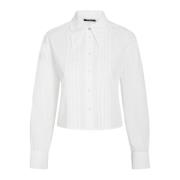 Stijlvol Cerastiumbbferuz Shirt Wit Bruuns Bazaar , White , Dames